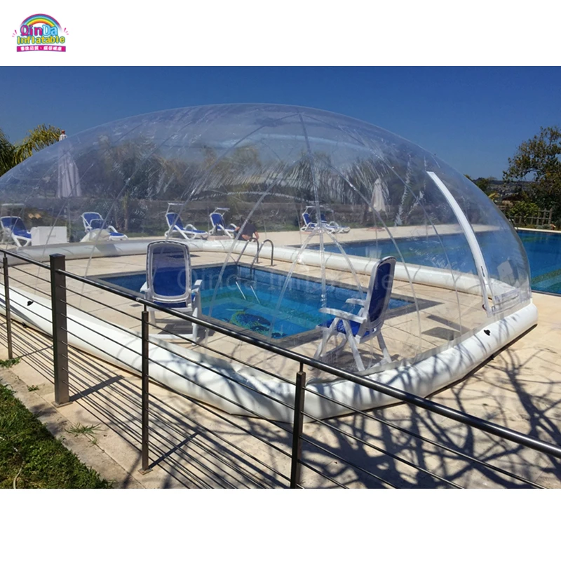 

Customized Outdoor Inflatable Swimming Pool Cover Tent For Winter And Summer