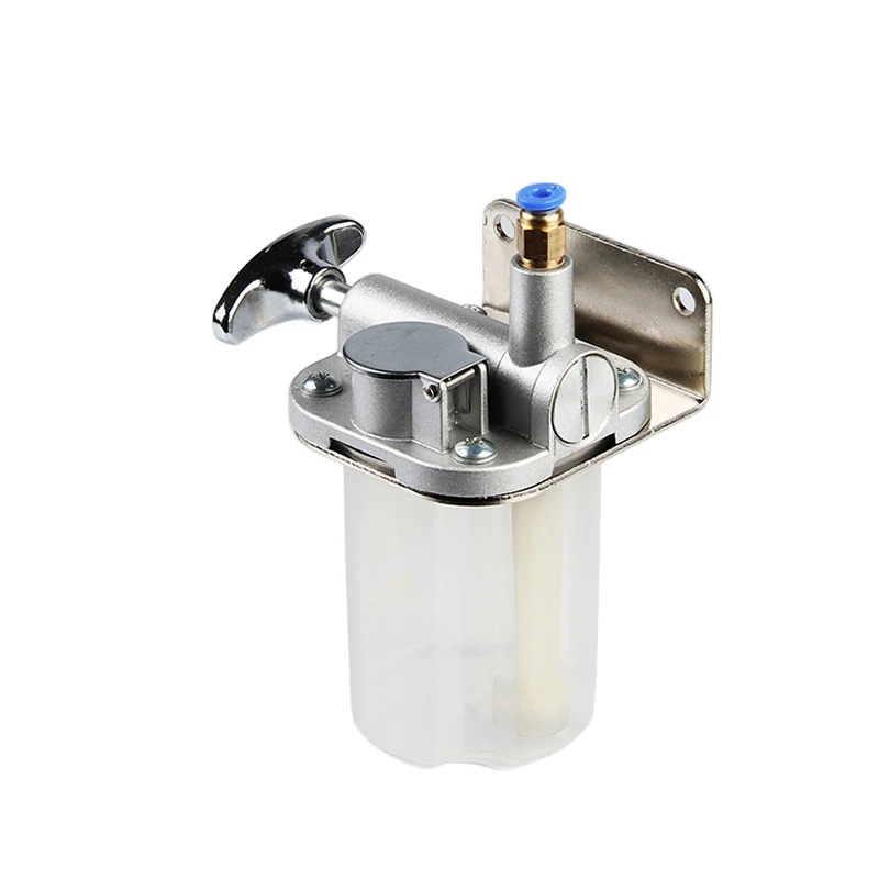 HL03 Hand-drawn Lubrication Pump Manual Lubricating Oil Pump Grinder Milling Resistance Manual Oil Pump 0.18L Thin Oil Pump