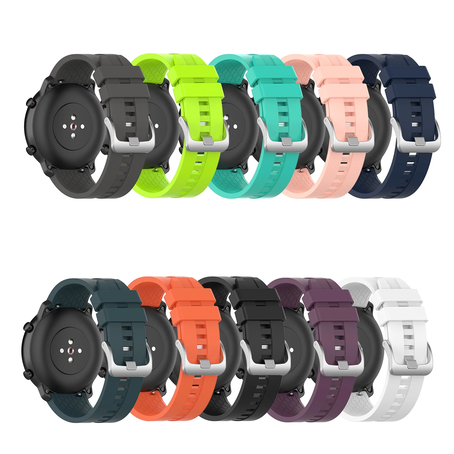 New Soft Silicone Watchband For Samsung Galaxy Watch3 45mm smart watch bands Sport bracelet for Galaxy Watch 3 41mm Wrist Strap