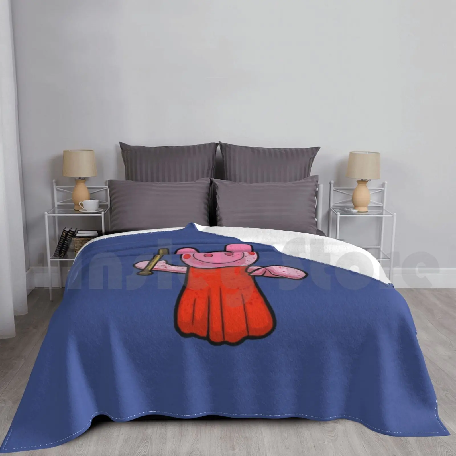 Piggy Blanket For Sofa Bed Travel Funneh Funneh Cake Gamer Gaming Bloxburg Itsfunneh Its Funneh Youtuber Adopt