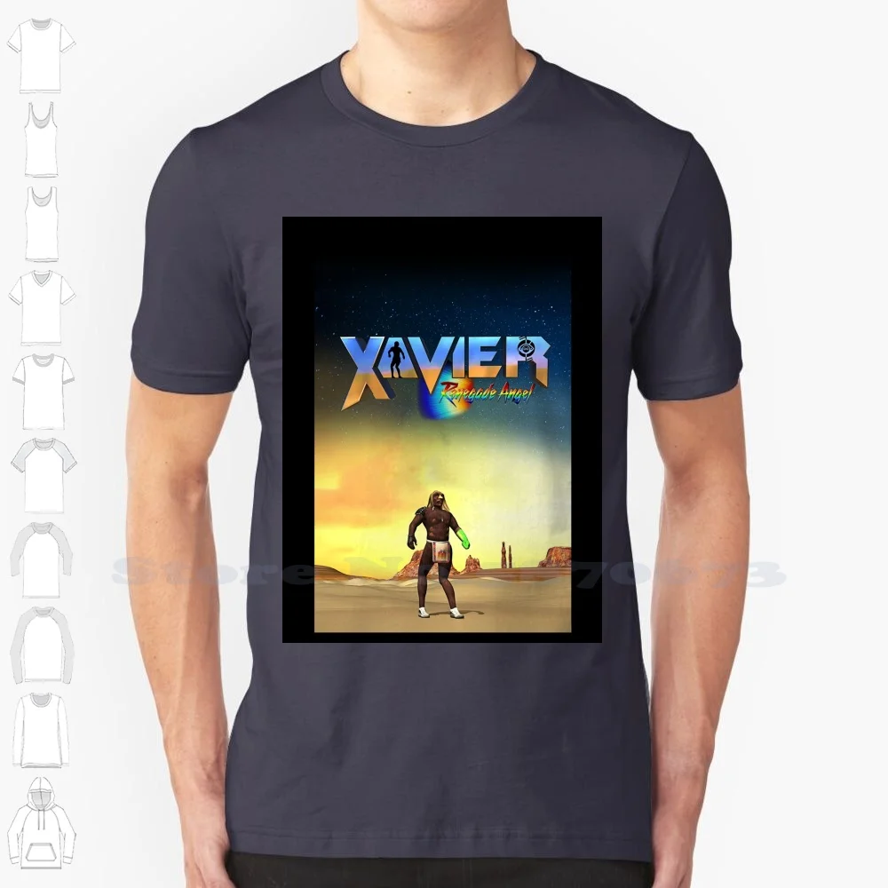 Xavier Renegade Angel 100% Cotton T-Shirt Xavier Renegade Angel Adult Swim Comedy Animation Philosophy Cartoon