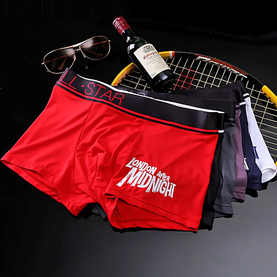 Calzoncillos Bóxer ligeros para hombre, ropa interior fresca