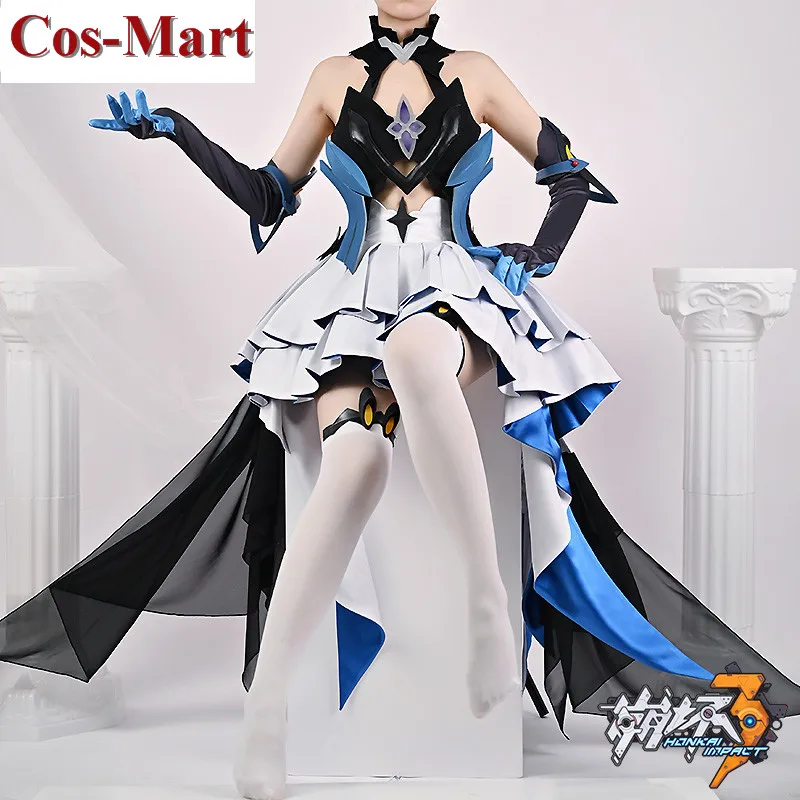 

Cos-Mart Hot Game Honkai Impact 3 Bronya Zaychik Cosplay Costume Elegant Battle Uniform Unisex Activity Party Role Play Clothing