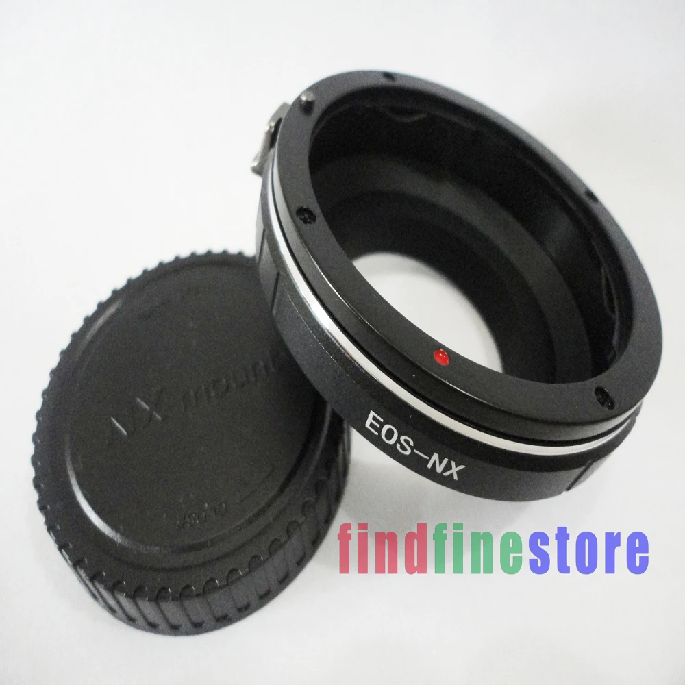 Canon EOS EF Lens to Samsung NX Camera Adapter NX5 NX10 NX11 NX210 NX200 NX300 NX1000 + CAP