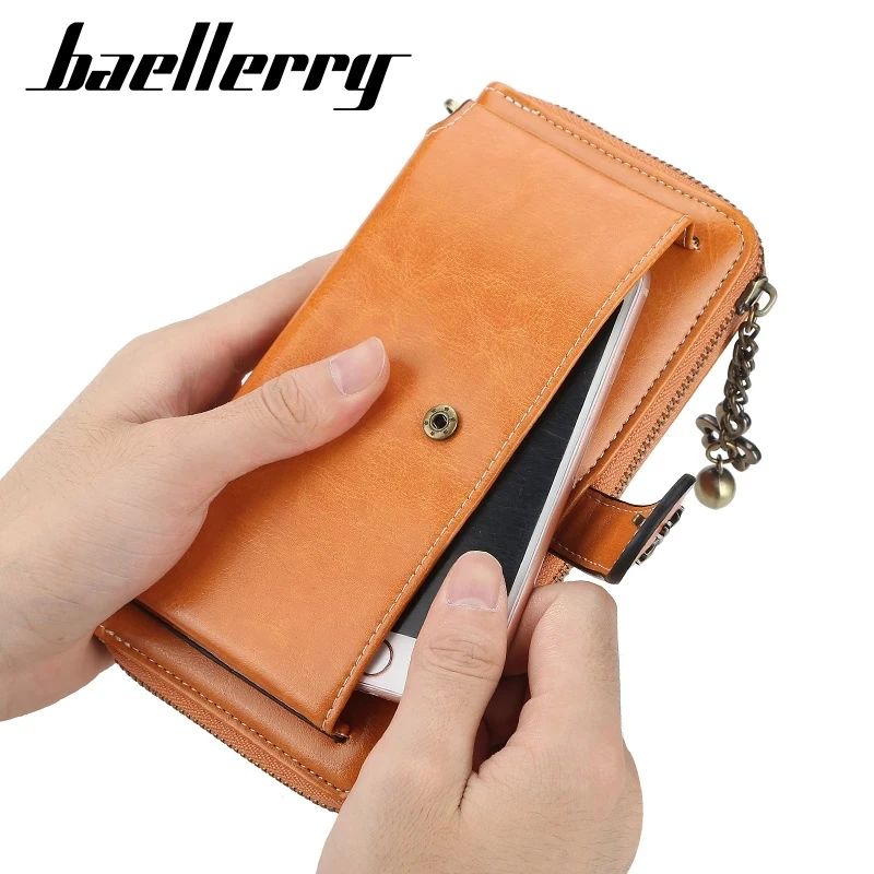 Hot Custom Women Wallets Name Engraving Fashion Long PU Leather Quality Card Holder Classic Female Purse Zipper Wallet For Women