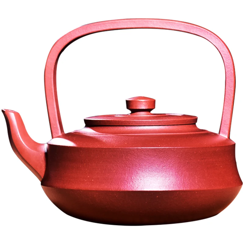 |weapons! High end purple clay teapot craftsman hand lift wall bottom trough Qing non ceramic collection new product