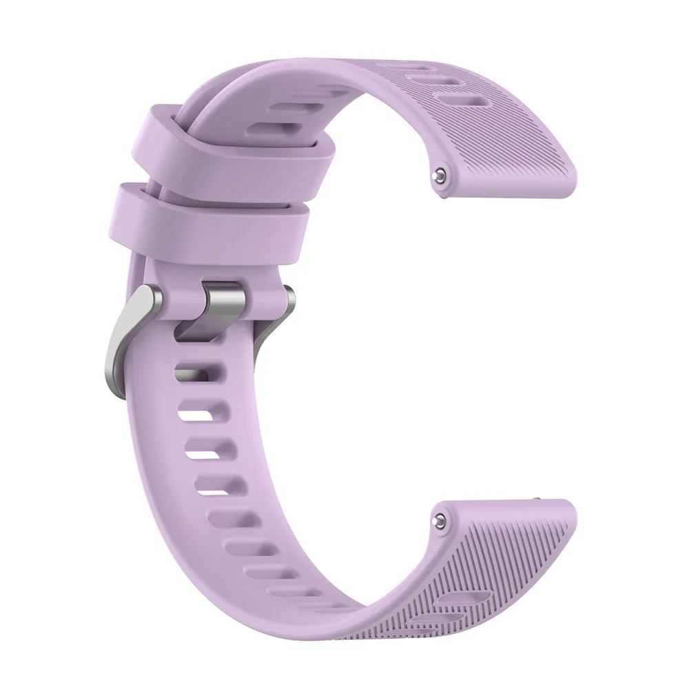 BEHUA 20mm Offizielles Armband für Garmin Forerunner 55 158 245 245M 645 Music, Schnellverschluss-Silikonband Correa – Detail 8