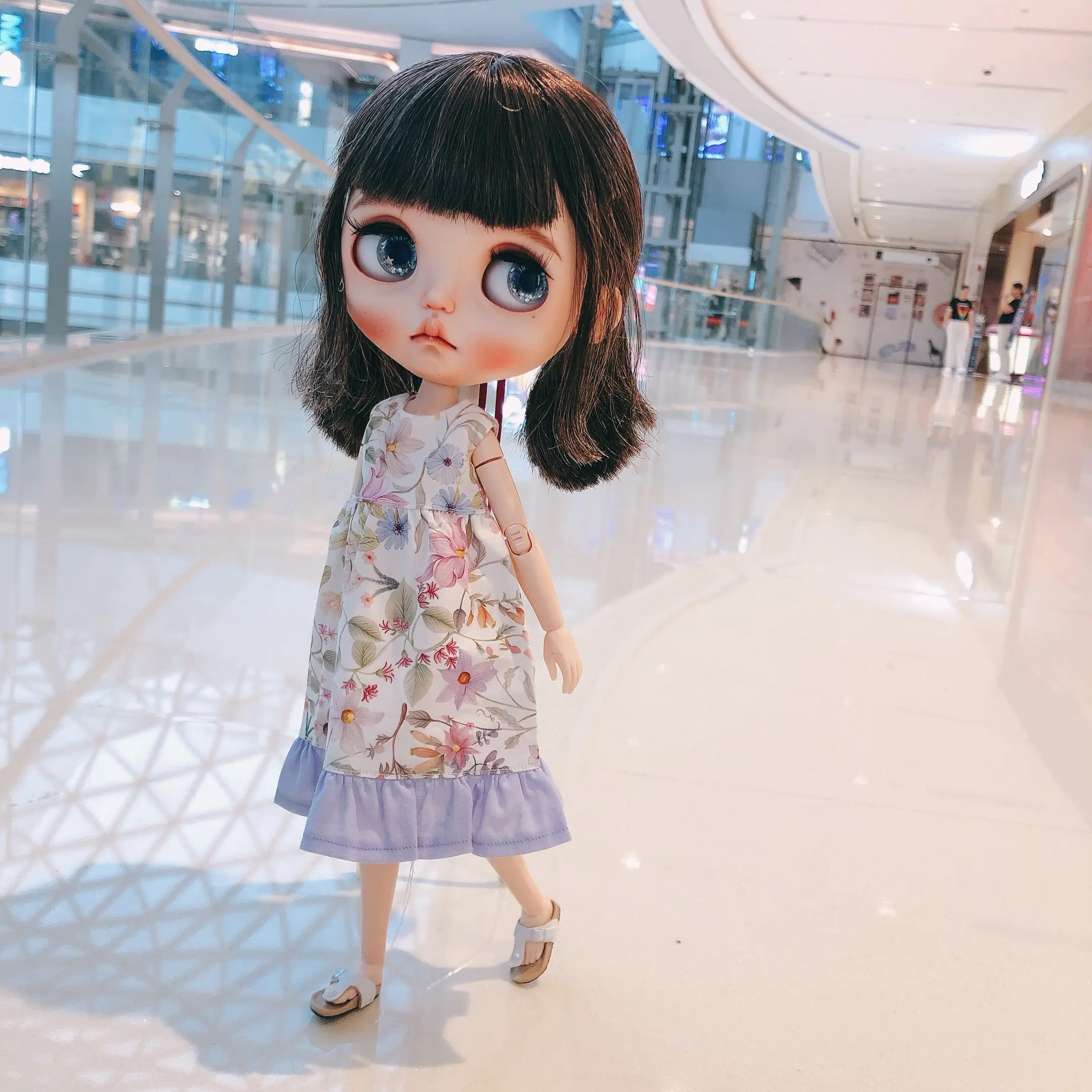 1/6 doll clothes blyte one-piece doll Blythe Clothes ( azone, ob24 obitsu doll ob22 az doll) hand made