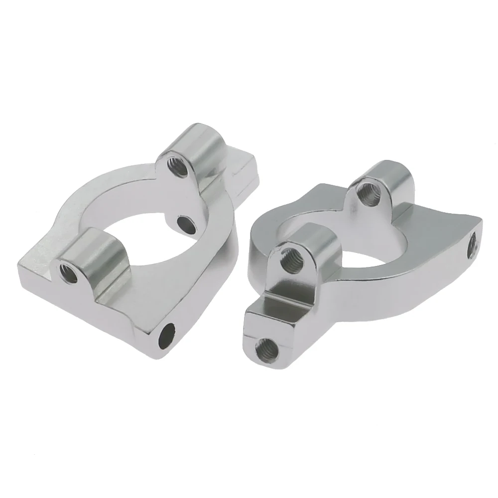 2pcs Machined Alloy Hub Knuckle Arm For Rc Hobby Model Car 1-10 Vrx Octane Vetta Karoo Ftx Outlaw Upgraded Hop-Up Parts