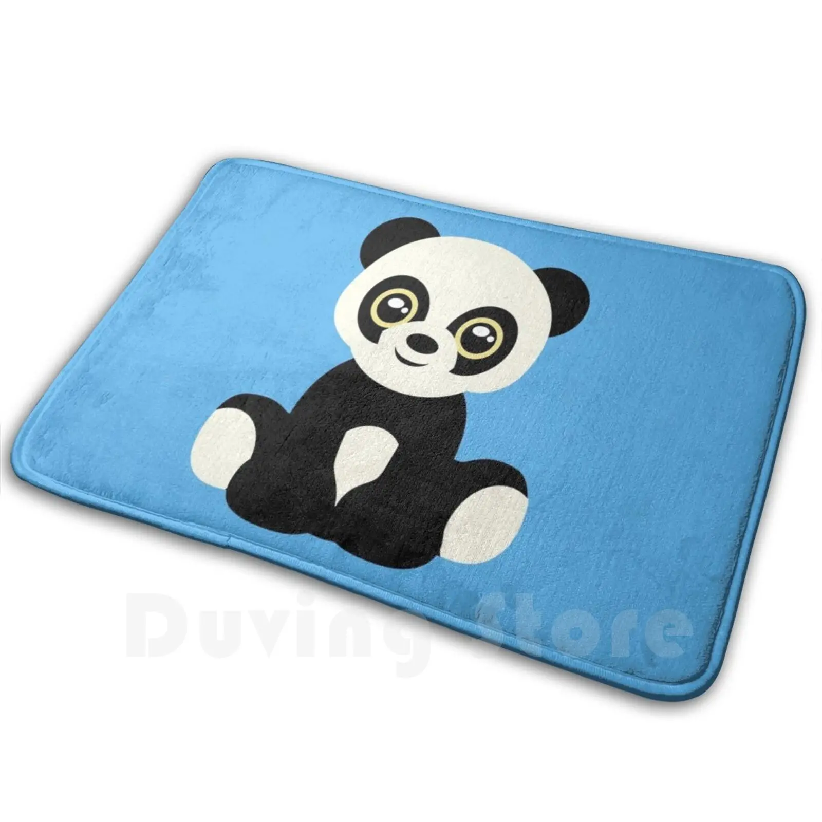 Funny Little Panda Carpet Mat Rug Cushion Soft Panda Lazy Panda Little Panda Panda Panda Mom Panda Dad Panda Lover