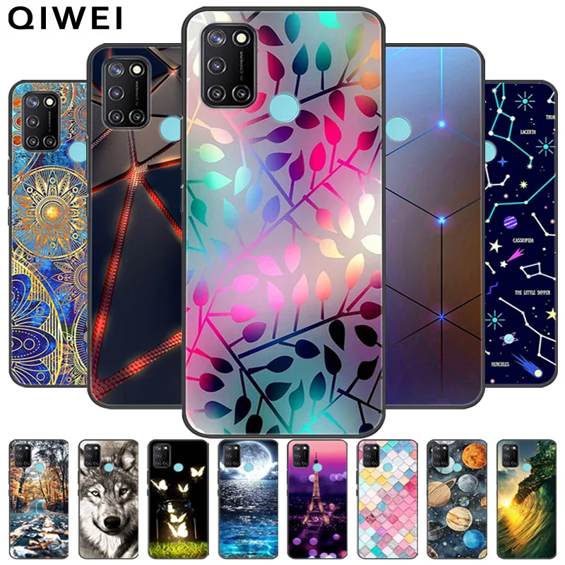 For Alcatel 3X 2020 Case Fashion Soft Silicone Back Cover Coque for Alcatel 3X 2020 4CAM 6.52\'\' Phone Cases Fundas 3 X 5061U