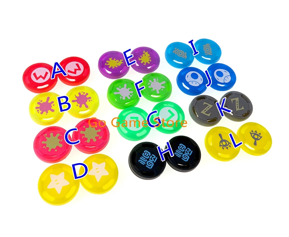 

40pcs for PS4 PS3 PS2 XBOX360 Controller Sticks Cap Skin Sticks Cap Silicone Analog Thumb Grips Caps