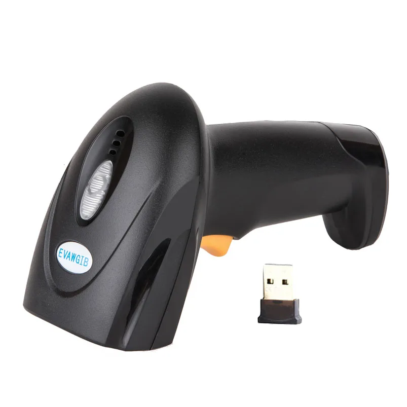 Barcode Scanner 2.4G Transmission Mode Android/Windows/IOS  1D Laser Wireless  Barcode Reader with 650nm Visible Red Light Diode