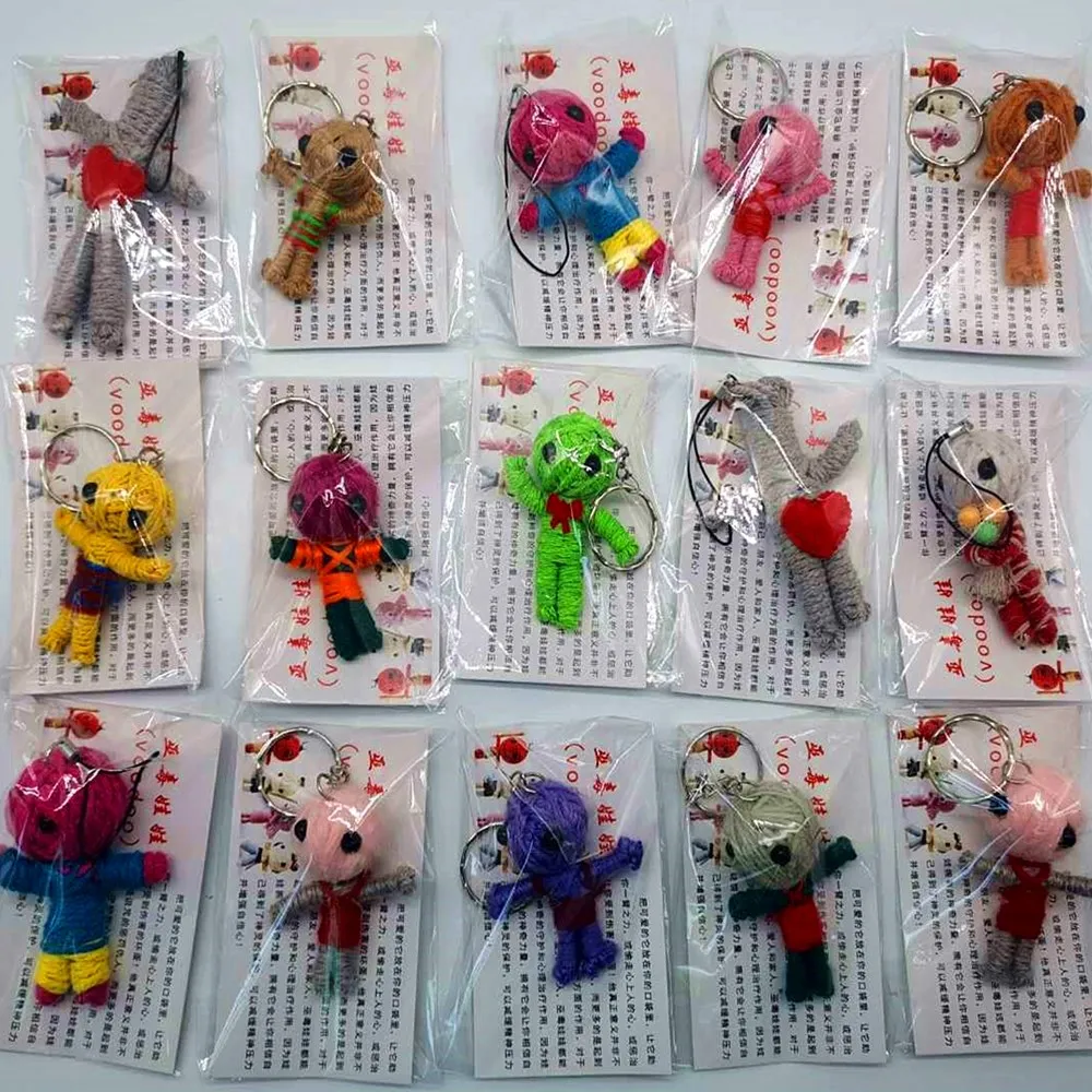 Smafes wholesale Voodoo Doll Toy Keychain Free Shpping