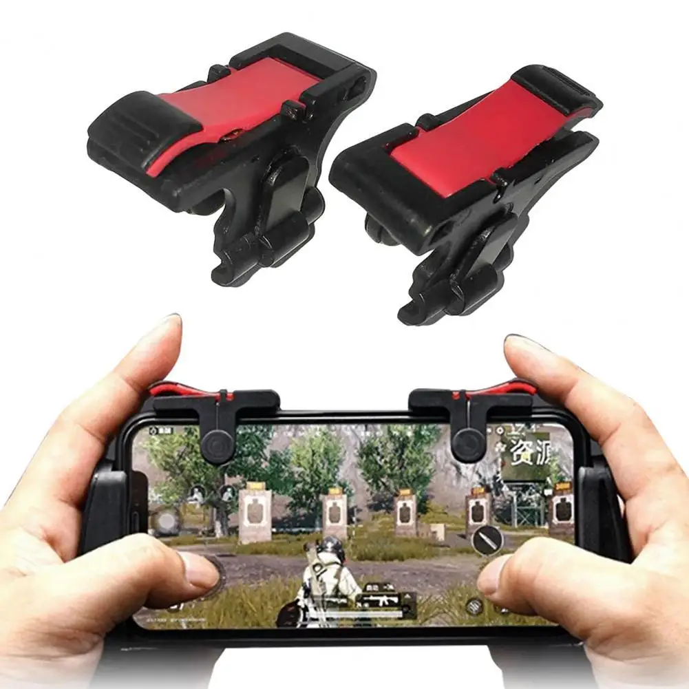 1 Pair D9 Plastic Mobile Phone Holder Gaming Triggers Game Controllers Gamepad for Home Suitable For All Kinds Of Phones