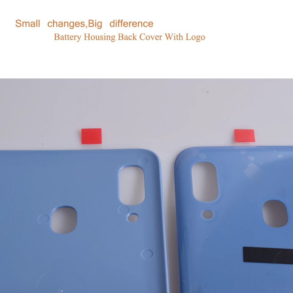 10Pcs/Lot For Samsung Galaxy A30 A305 A305F Housing Back Cover Real Case Battery Door Chassis Shell Replacement