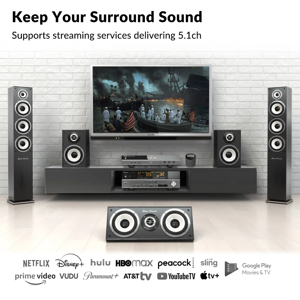 Avantree Orbit Long Range Bluetooth 5,0 Audio Sender für TV, 2 Gebaut-in Antennen, 2 kopfhörer Unterstützung, aptX Niedrigen Latenz