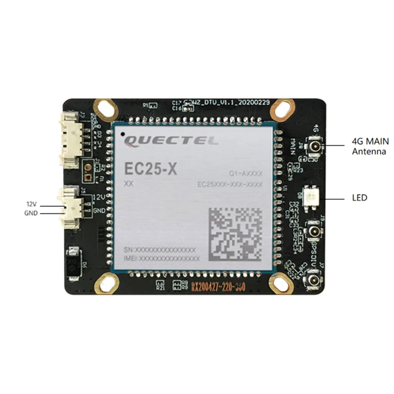 Quectel EG25-G lte cat4 Sicherheits-Routing-Modul industrielle Netzwerk kamera Video überwachung Netzwerk global
