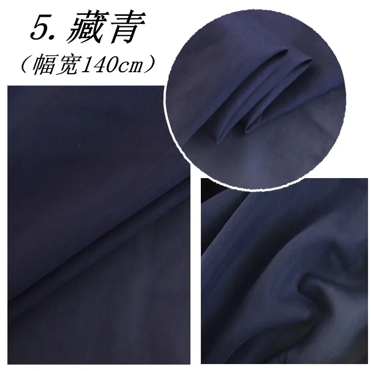 9MM Silk/Cotton Lining Fabrics For Sewing  Per Meter Quilting For Patchwork Soft Thin Cloth For Dress DIY Handwork Telas Tissu