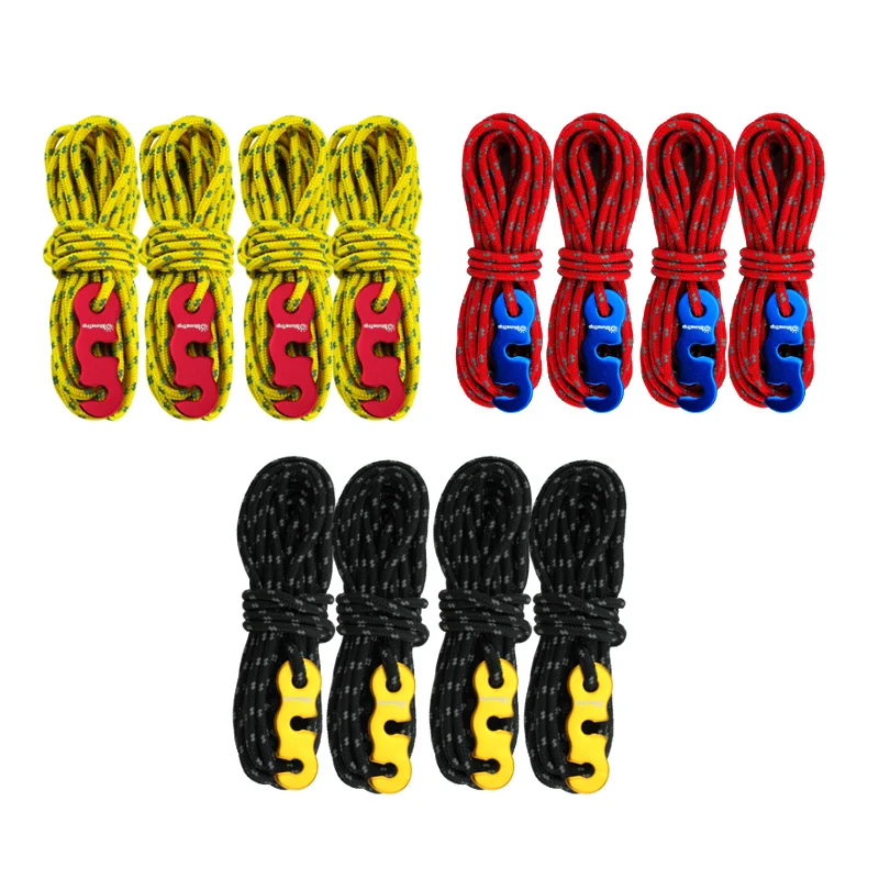 

Веревка ветрозащитная, 4 х 4 м, 3 мм, с 3 отверстиями, из алюминиевого сплава