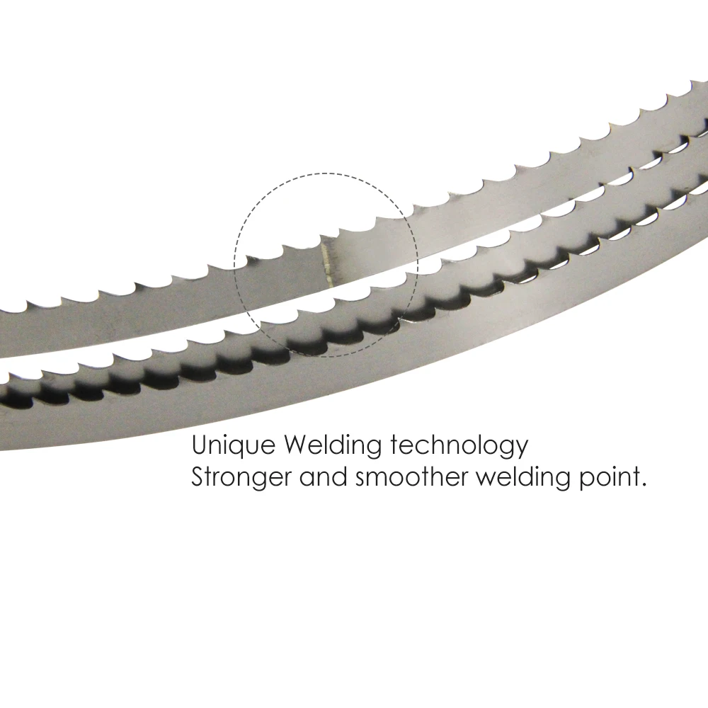 1PC 1400mm Lama per sega a nastro Taglio del legno Nastro per sega 1400x6.35x0.35mm Accessori per utensili per la lavorazione del legno per Draper Einhell TPI 6 10 15