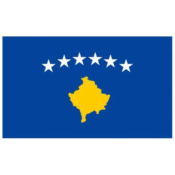 Jisper Store 60*90cm 90*150cm 120*180cm Kosovo Flag