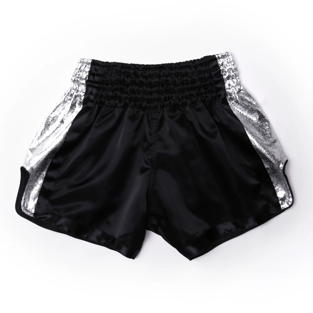 Pantalones cortos Muay Thai para niños, pantalones cortos MMA para hombres y mujeres, pantalones de artes marciales personalizados Sanda Fight Kick Boxing, ropa de entrenamiento para gimnasio y Fitness