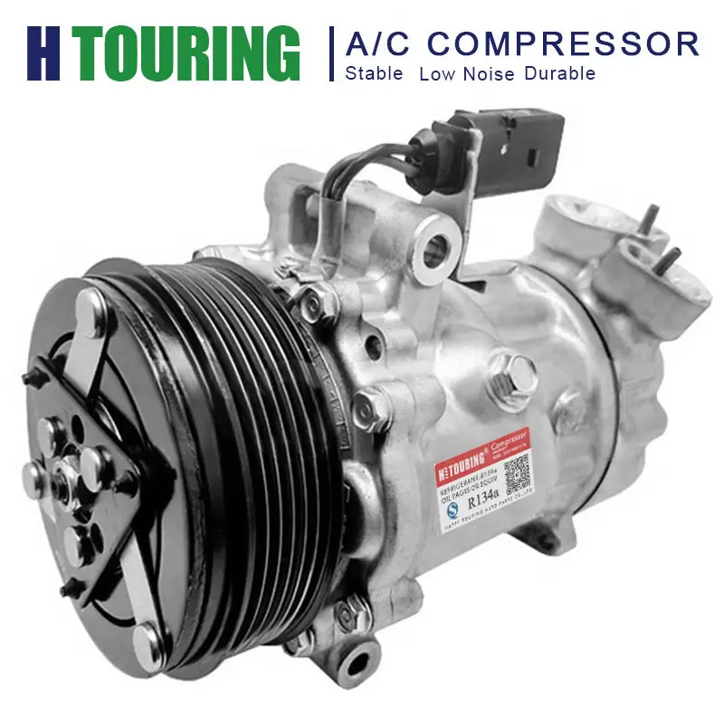 

Компрессор переменного тока SD6V12 для VW Touareg Polo Skoda Rapid Roomster Fabia Dodge Durango 6RF 820803 C 6R 0820803 Б 5У 0820803 Ф 6РФ 820803 A