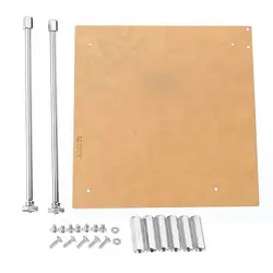 DIY PC Computer Case Base Stand Open Frame Test Bench for Mini ITX ATX Motherboard Acrylic Overclock 19.7 x 19.4cm