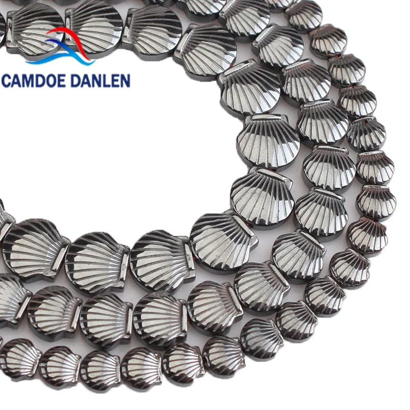 

Бусины из натурального черного гематита, 6, 8, 10 мм