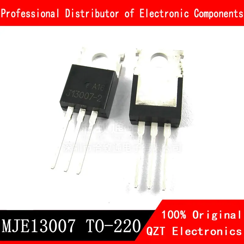 10pcs/lot 13007 E13007 E13007-2 MJE13007 J13007 TO-220 new original In Stock