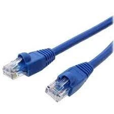 Cabo De Rede Montado Cat5e Rj45 3 Metros Azul Lelong