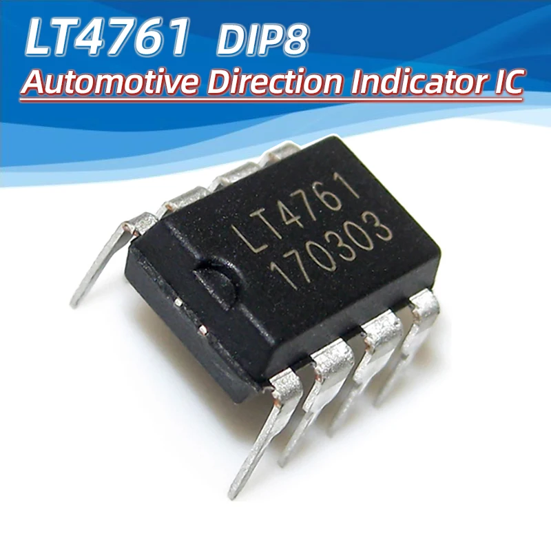 Indicateur de Direction automobile, circuit intégré ASIC ic DIP8 U6043B LT4761