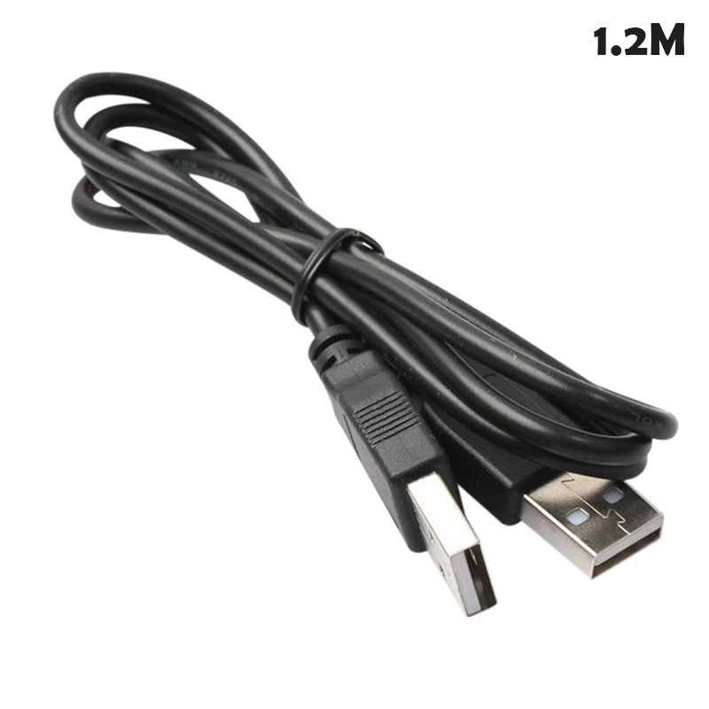 Black 0.5/1.2M Double USB Computer Extension Cable USB 2.0 Type A Male to A Male Cable Hi-Speed 480 Mbps Data Cables Data Line