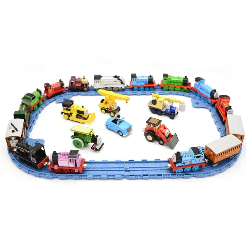 Thomas et ses amis Edward Toby Percy Emily Lady, Train à maillons magnétiques en métal moulé sous pression, modèle jouet, cadeau d'anniversaire pour enfants, 1/43