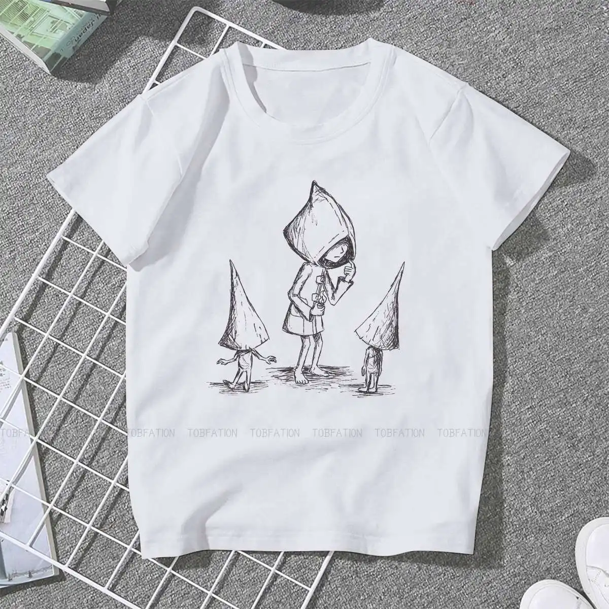 Talk Female Shirts Little Nightmares Game Large Vintage Women Tshirts Harajuku Casual Feminine Blusas