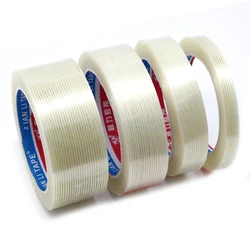 25M Adhesive Fiberglass Tape, Strip Fiber Tape for Packing, Fiber tape 0.5Cm 1cm 2cm 3cm 4cm 5cm