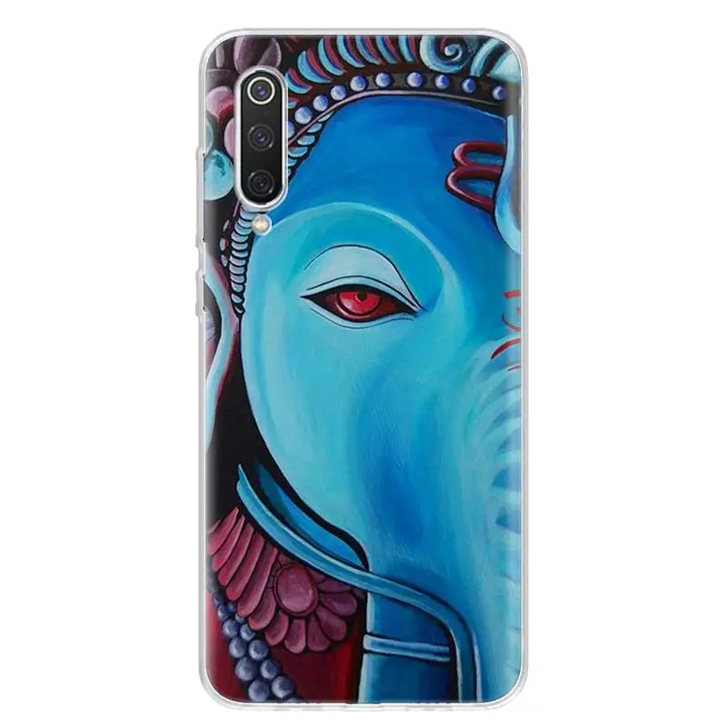 Ganesha Hindu God Ganesh Elephant Soft Phone Case for Xiaomi Redmi Note 13 12S 12 11S 11 11T 11E 10S 10 Pro Plus 9S 9 8T 8 7 Cov