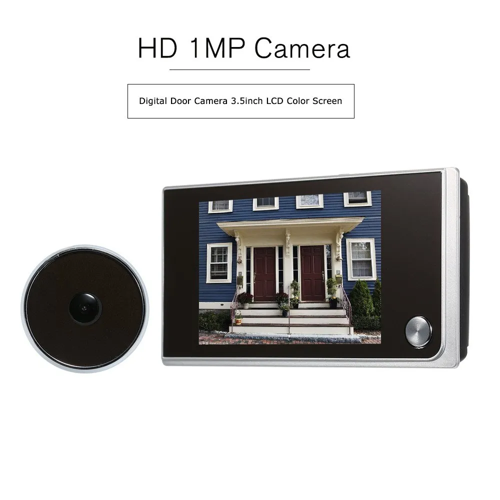 Digital Door Camera 3.5inch LCD Color Screen Door Eye Viewer