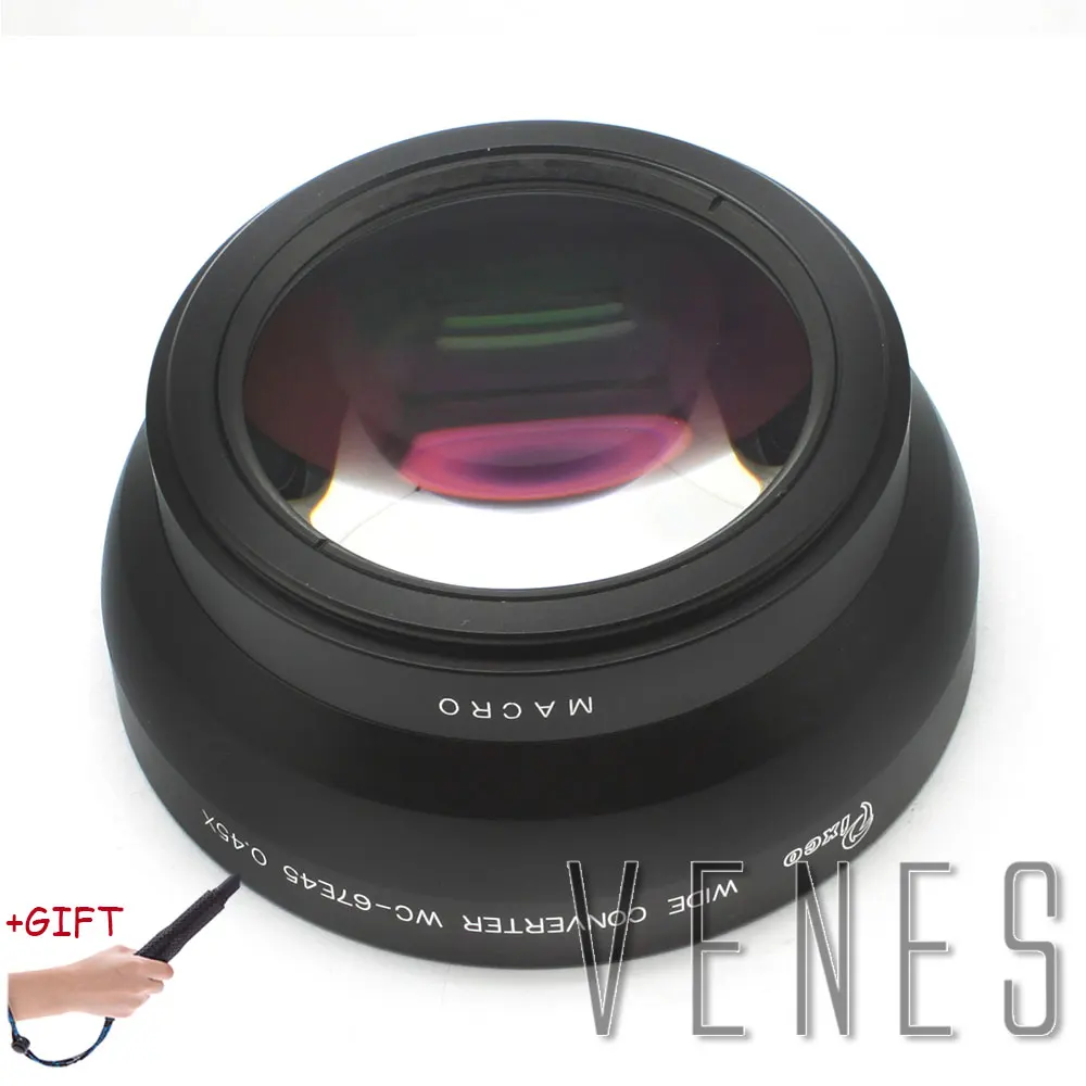 

Gift! Professional 67mm 0.45X Thread lens Wide Angle Lens with Macro For Canon NIKON PENTAX DSLR SLR Camera