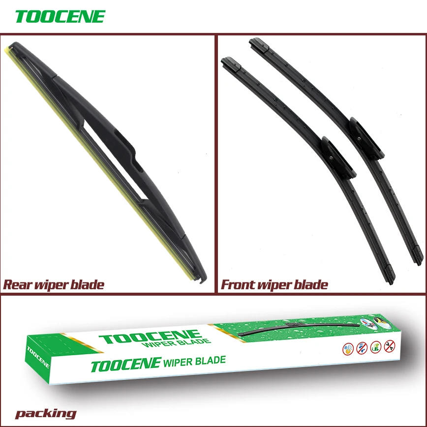 Front And Rear Wiper Blades For Renault Megane 3 ( Wagon ) 2008-2016 Windshield wiper Windscreen Car Accessories  24+16+14