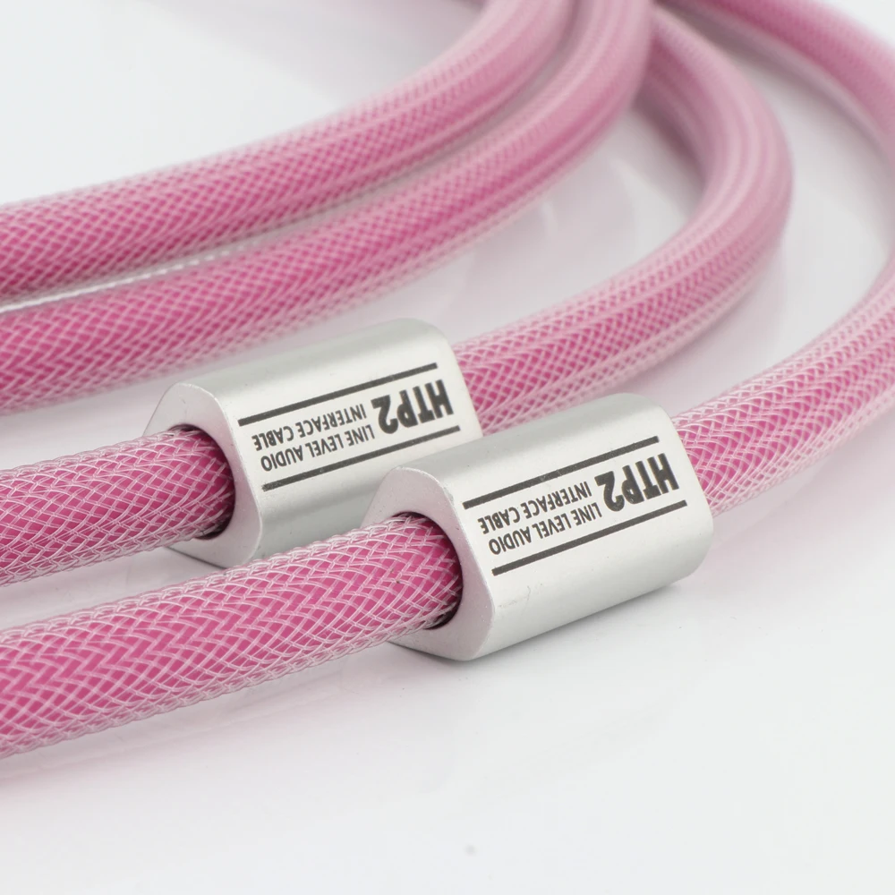 XLO HTP1 Pro HiFi Kabel Audio CD Amplifier Player RCA Kabel Interkoneksi dengan Colokan RCA Berlapis Emas