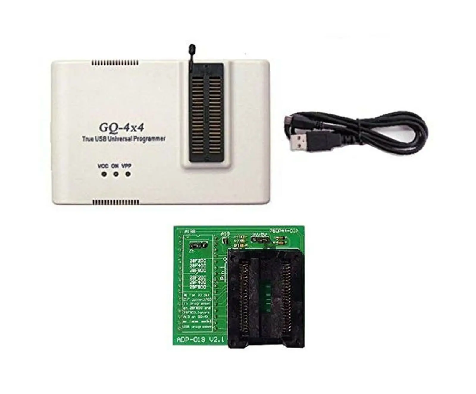 GQ PRG-108 GQ-4X V4 (GQ-4X4) Programmer With ADP-019 V2 PSOP44 adapter 29F400 True USB