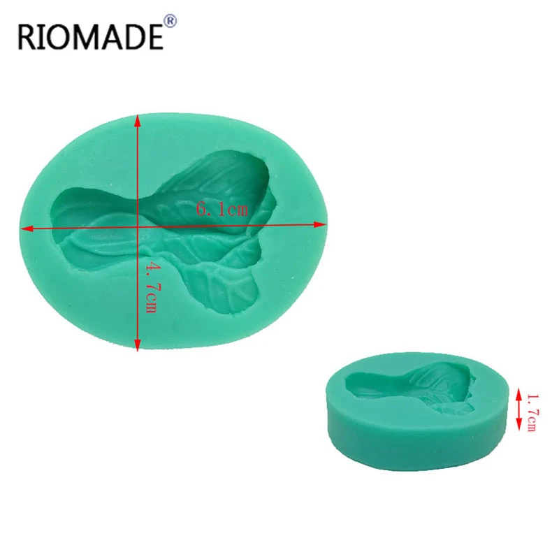 Gemüse-Silikon-Fondantformen, Kohl, Pilz, Kuchendekorationswerkzeuge, Schokolade, Dessert, Kekse, Backen, Herstellung, Epoxidform – Detail 4