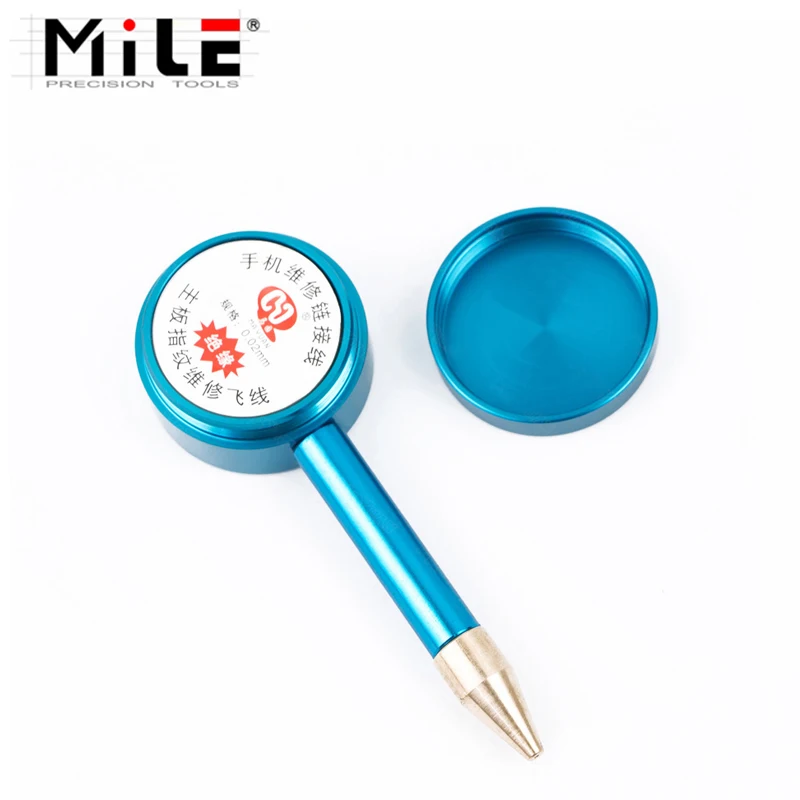 Filo di salto isolante per iPhone Fingerprinter Senso Box con 0.02mm Fly Line Pen PCB Link Wire Set di strumenti di saldatura per telefoni cellulari