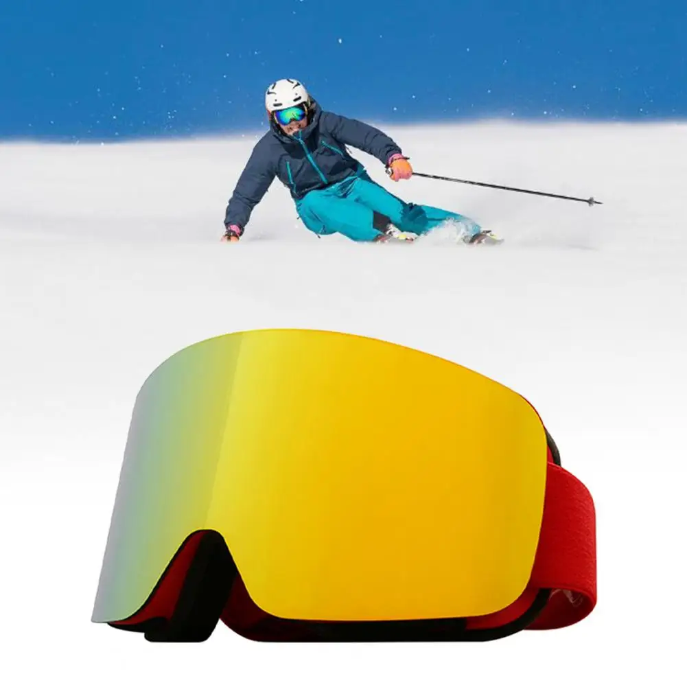 Gafas de Snowboard ajustables para motocicleta, antideslizantes, perfectas a juego, protección UV fresca, gafas de Snowboard