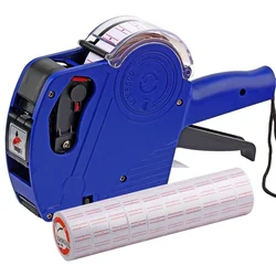 MX5500 EOS Blue 8 Digits Pricing Gun Kit with 4,000 Labels & Spare Ink