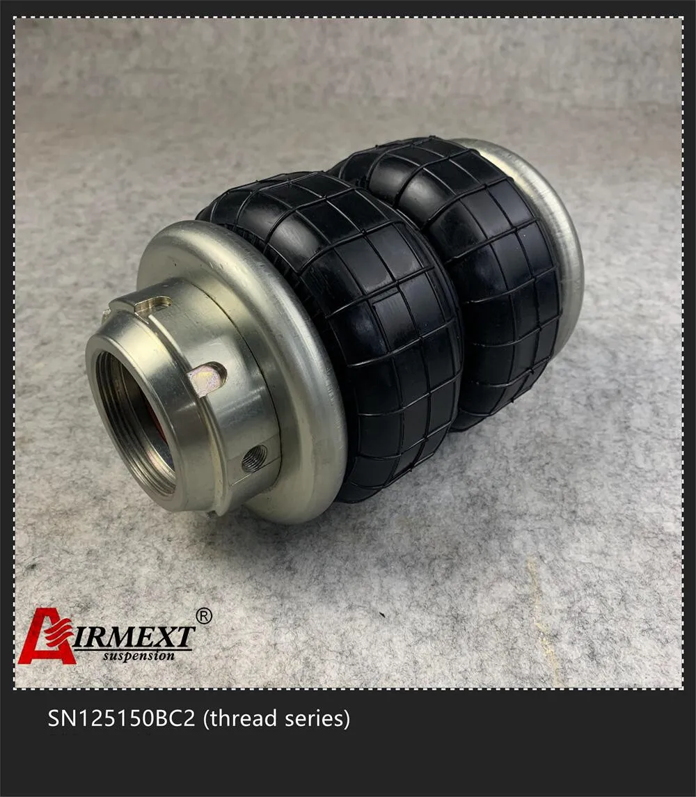 AIRMEXT/SN125150BC2-BCR (M53*2-50) /Dia.125mm rear air suspension airspring Double convolute/pneumatic parts/air suspension