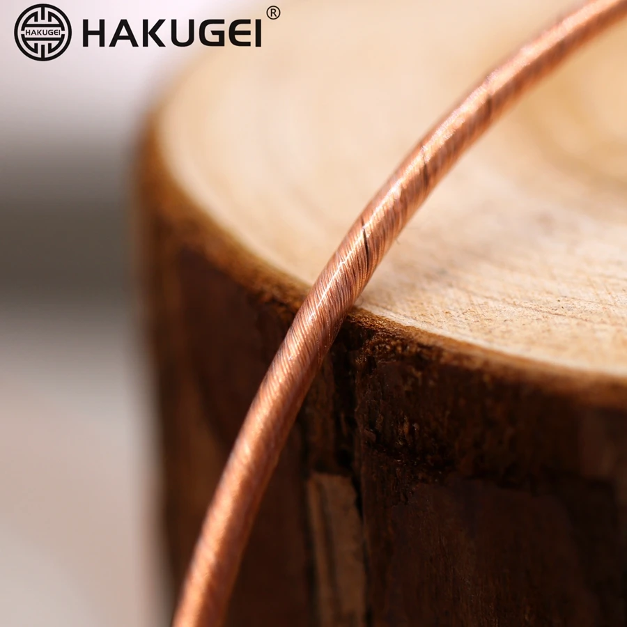 7N Đơn Tinh Thể Đồng Mạ Bạc Tai Nghe Nâng Cấp Đường 19*0.08 OD:1.0 Mm