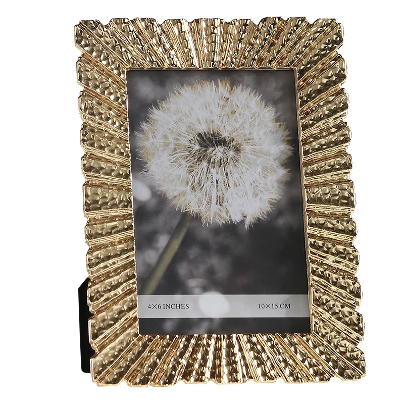

Modern Minimalist Light Luxury Metal Gold Photo Frame Table Living Room Bedroom Decorative Picture Frame